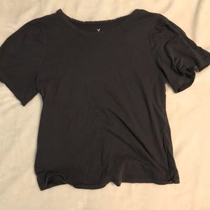 American Eagle cropped shirt; smoke and pet free home